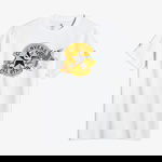 Converse X Tom & Jerry Unisex Beyaz T-Shirt