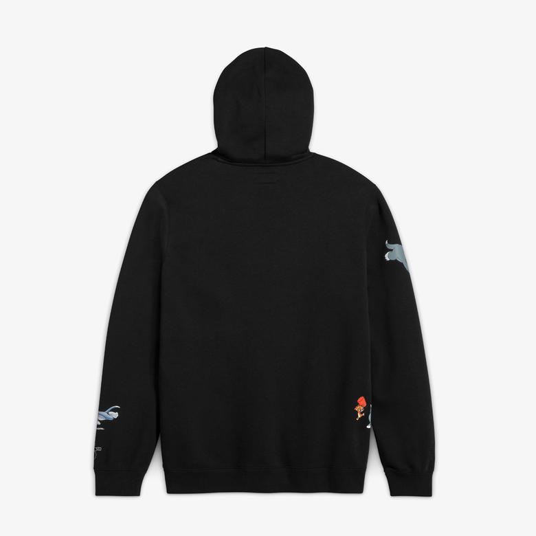 Converse X Tom & Jerry Unisex Siyah Sweatshirt