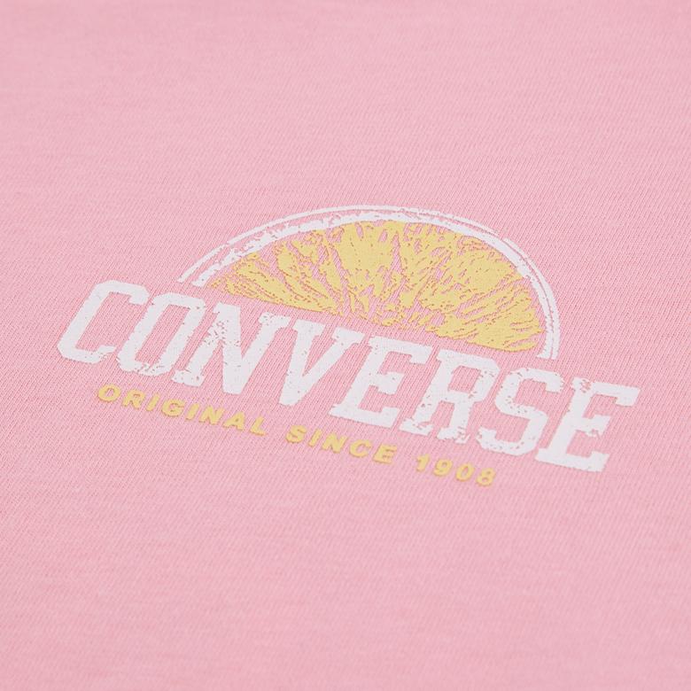 Converse Front Back Fruit Çocuk Siyah T-Shirt