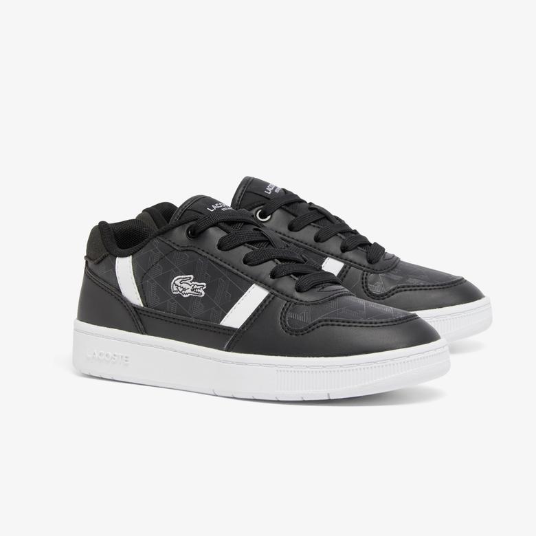 Lacoste T-Clip Çocuk Siyah/Beyaz Sneaker