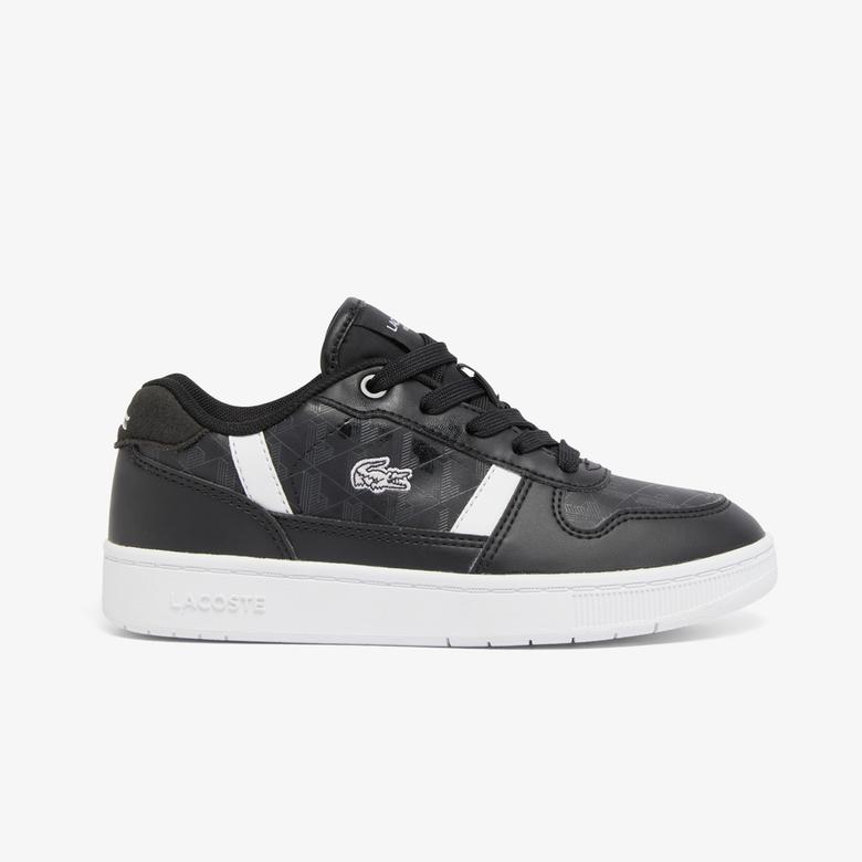 Lacoste T-Clip Çocuk Siyah/Beyaz Sneaker