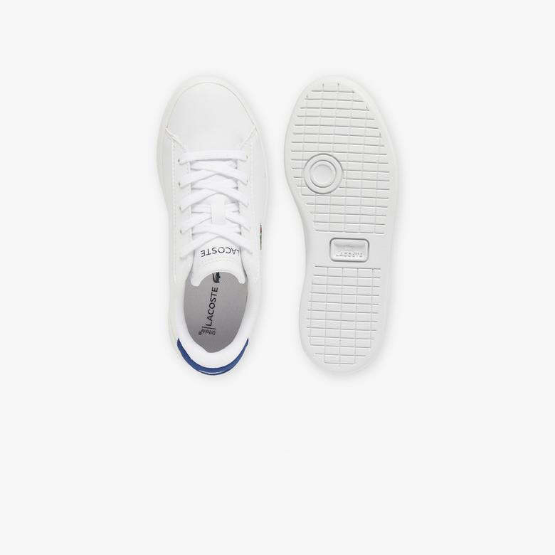 Lacoste Carnaby Çocuk Beyaz/Lacivert Sneaker