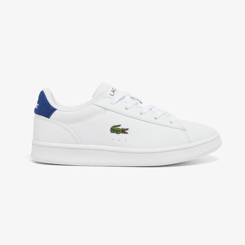 Lacoste Carnaby Çocuk Beyaz/Lacivert Sneaker