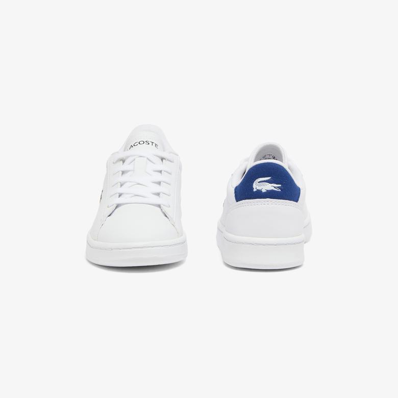 Lacoste Carnaby Çocuk Beyaz/Lacivert Sneaker