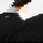 Lacoste Erkek Regular Fit Bisiklet Yaka Baskılı Siyah T-Shirt