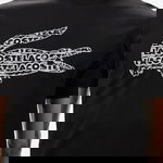 Lacoste Erkek Regular Fit Bisiklet Yaka Baskılı Siyah T-Shirt