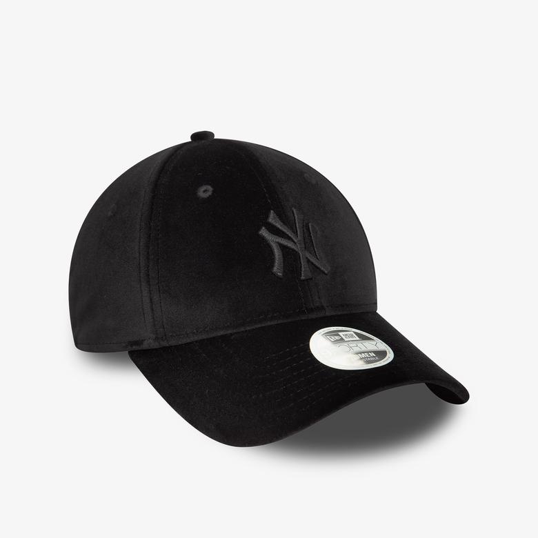New Era Velour Midi 9Forty Neyyan Blkblk Kadın Siyah Şapka
