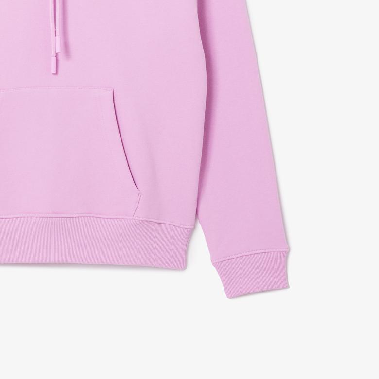Lacoste Unisex Loose Fit Hooded Organic Cotton Jogger Sweatshirt