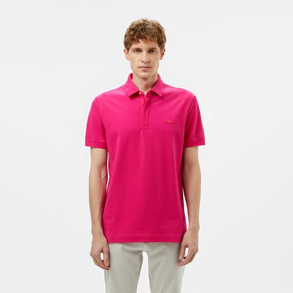 Lacoste Paris Erkek Regular Fit Pembe Polo