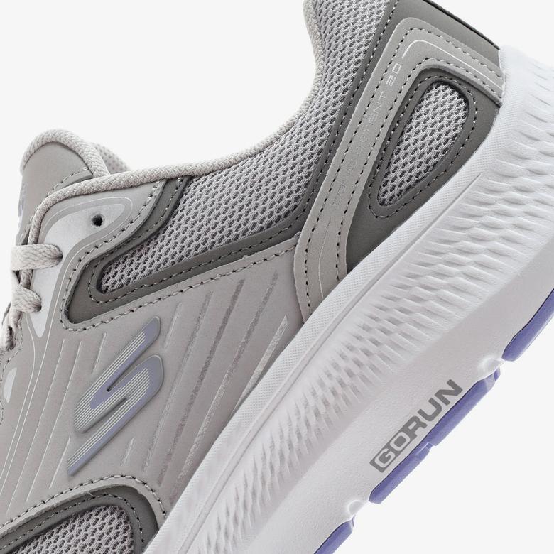 Skechers Go Run Consistent Kadın Gri/Mor Spor Ayakkabı