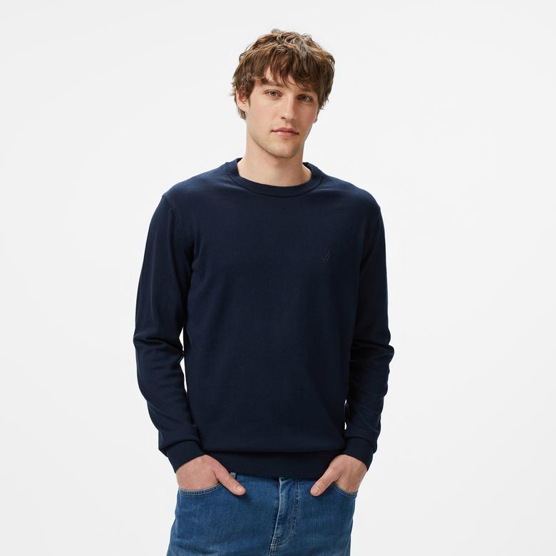 Nautica Erkek Lacivert Kazak