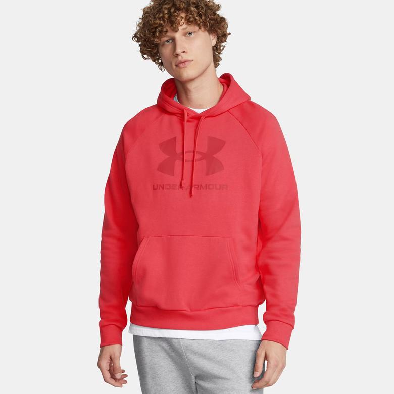 Under Armour Rival Fleece Erkek Kırmızı Günlük Sweatshirt