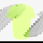 Under Armour Tech Textured Erkek Sarı Antrenman T-Shirt