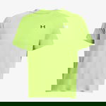 Under Armour Tech Textured Erkek Sarı Antrenman T-Shirt