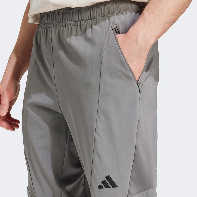 adidas Designed For Training Erkek Gri Antrenman Eşofman Altı