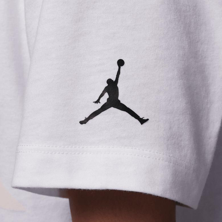 Jordan Six Flowers Çocuk Beyaz T-Shirt