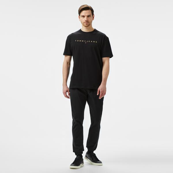 Tommy Jeans Erkek Siyah Pantolon
