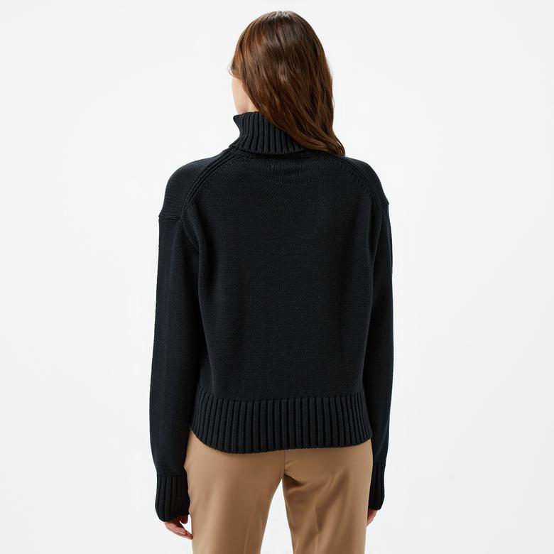 Calvin Klein Jeans Kadın Siyah Triko