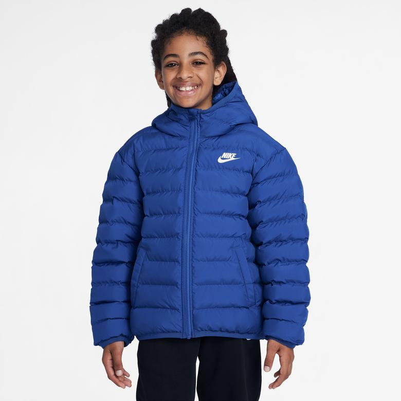 Nike Sportswear Lightweight Synthetic Çocuk Mavi Ceket