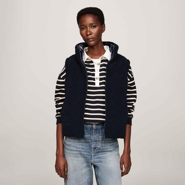 Tommy Hilfiger Kadın Mavi Yelek