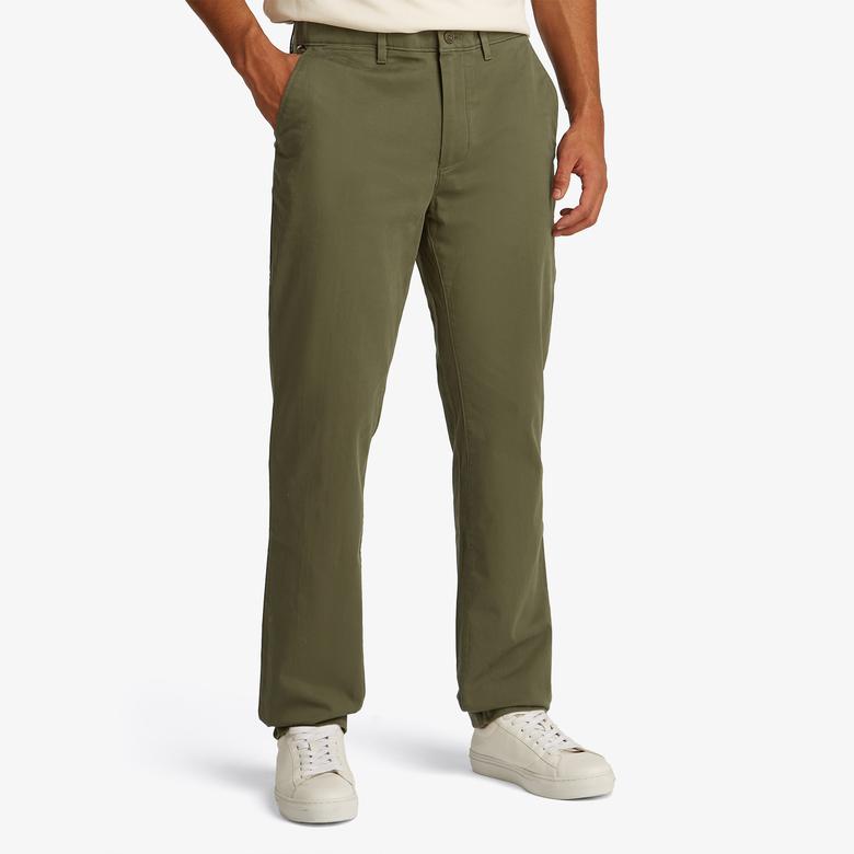 Tommy Hilfiger Erkek Haki Pantolon