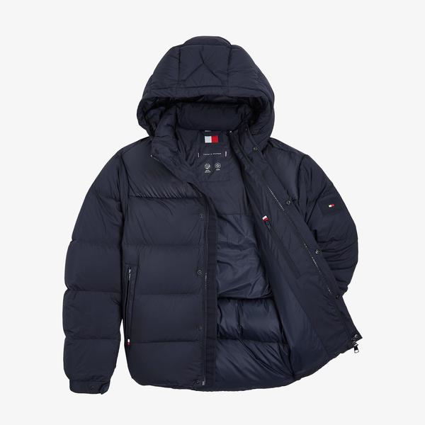 Tommy Hilfiger Erkek Mavi Mont