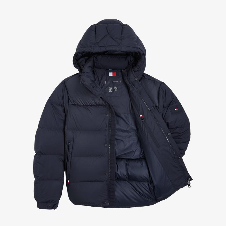 Tommy Hilfiger Erkek Mavi Mont