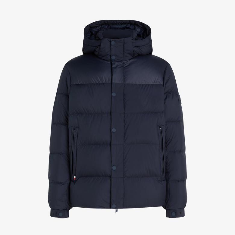 Tommy Hilfiger Erkek Mavi Mont