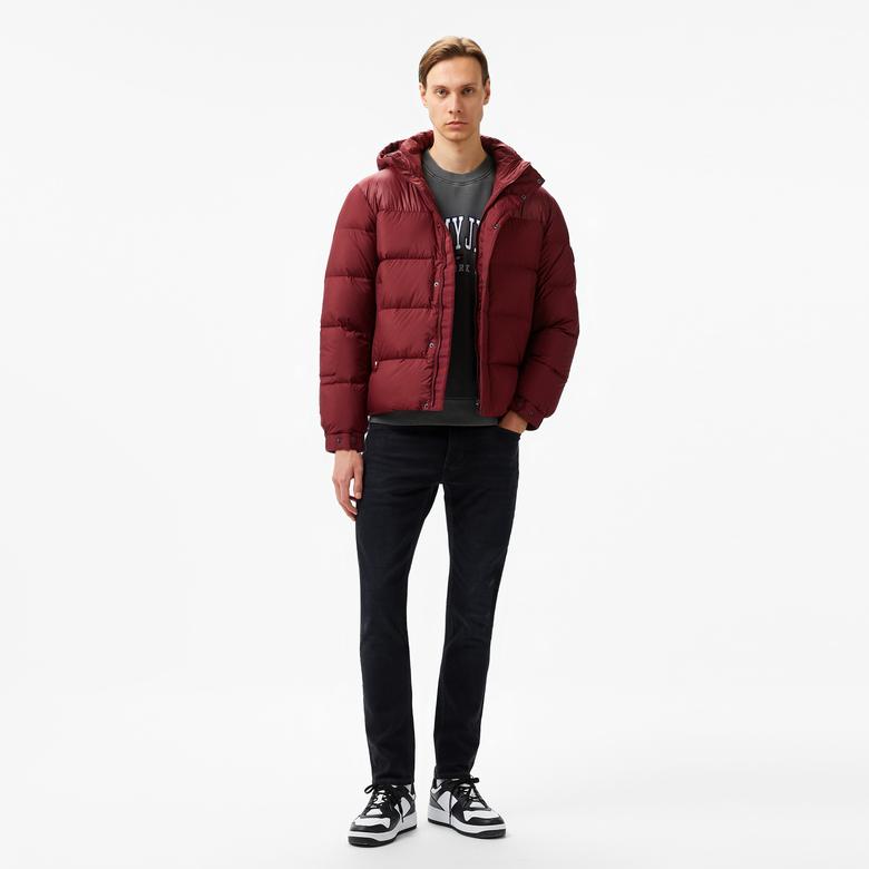 Tommy Hilfiger Erkek Mor Mont
