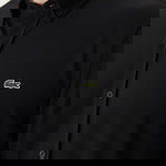 Lacoste Erkek Slim Fit Düğmeli Yaka Siyah Gömlek