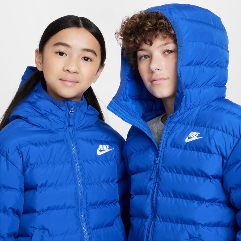 Nike Sportswear Lightweight Synthetic Çocuk Mavi Ceket