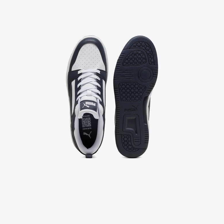 Puma Rebound V6 Low Erkek Beyaz Sneaker