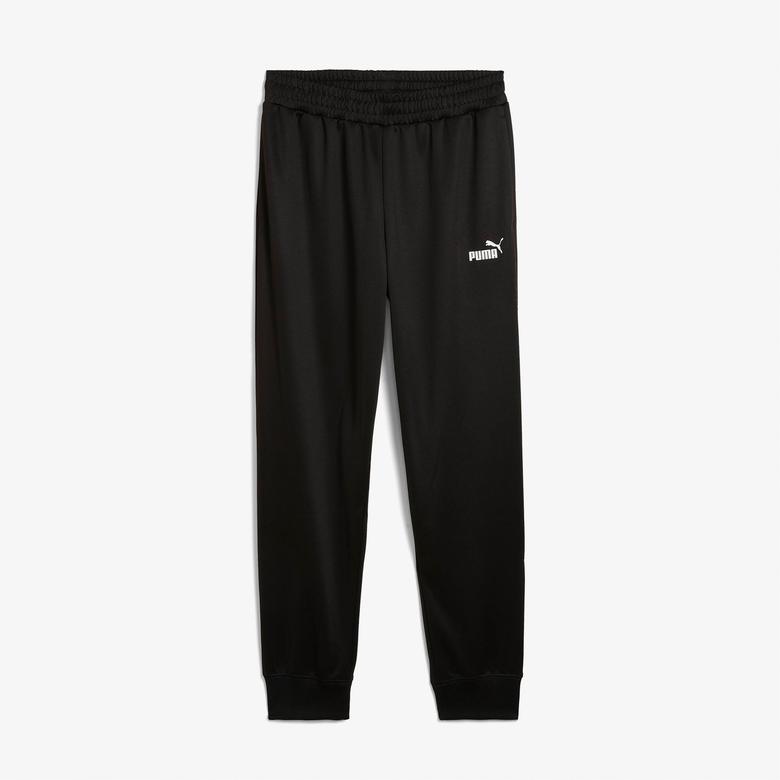 Puma Ess No 1 Logo Poly Erkek Siyah Eşofman Altı
