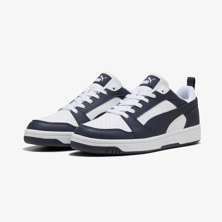 Puma Rebound V6 Low Erkek Beyaz Sneaker