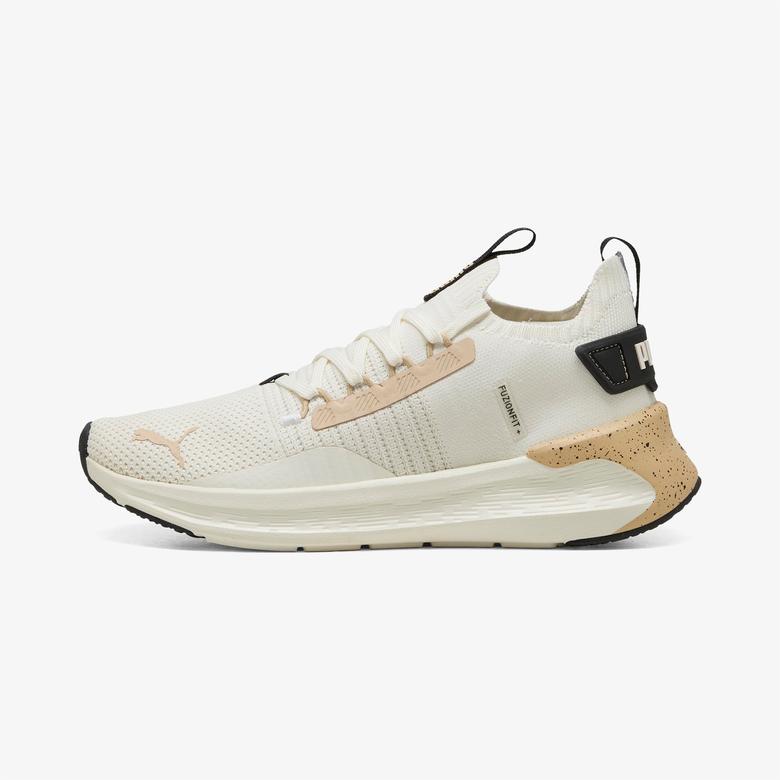 Puma Softride Symmetry Marble Wn Kadın Beyaz Koşu Ayakkabısı
