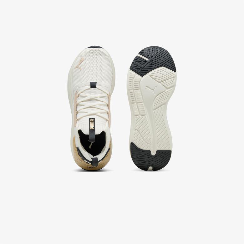 Puma Softride Symmetry Marble Wn Kadın Beyaz Koşu Ayakkabısı