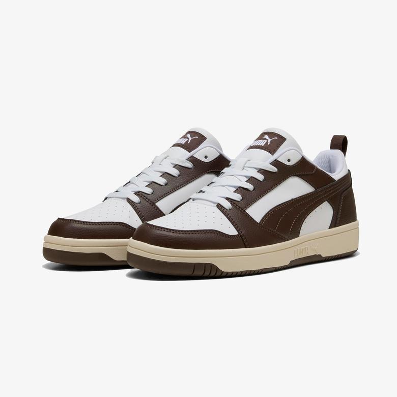 Puma Rebound V6 Low Erkek Beyaz Sneaker