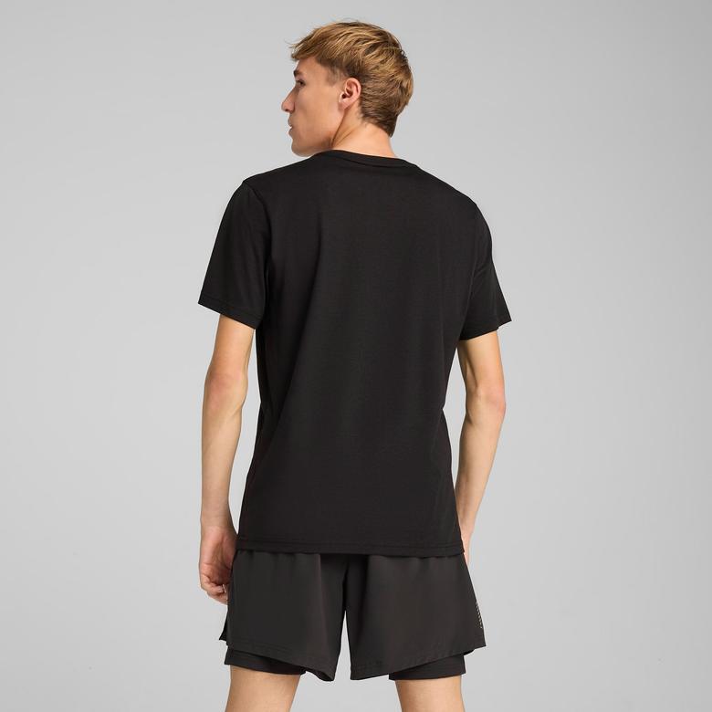 Puma Graphics Seasons Erkek Siyah T-Shirt