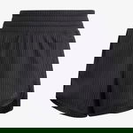 adidas Pacer All Gym Seasonal Rib High Rise Tonal 3 Stripes Kadın Siyah Antrenman Şort