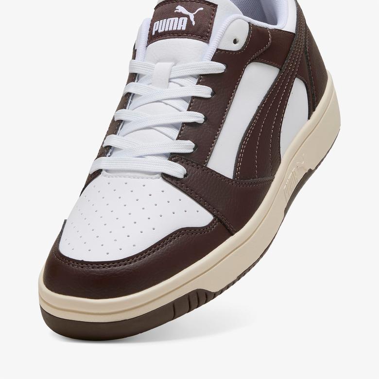 Puma Rebound V6 Low Erkek Beyaz Sneaker