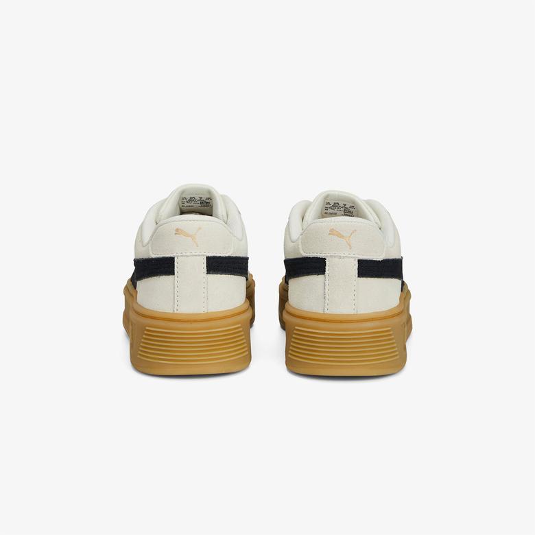 Puma Smash Platform V3 Sd Kadın Krem Sneaker