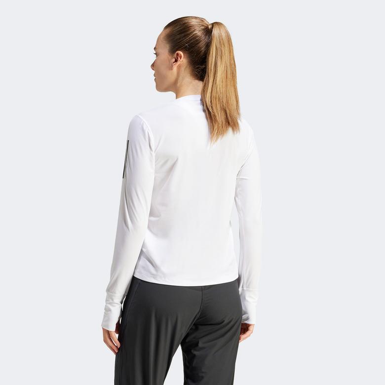 adidas Own The Run Kadın Beyaz Koşu T-Shirtü