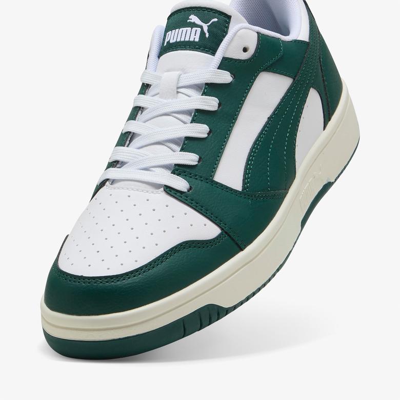 Puma Rebound V6 Low Unisex Beyaz Sneaker