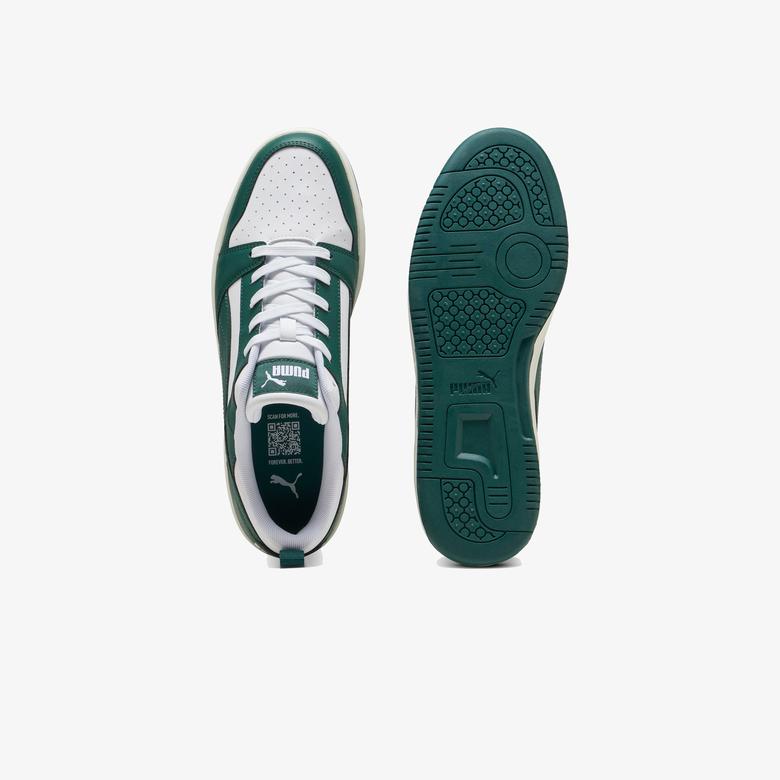 Puma Rebound V6 Low Unisex Beyaz Sneaker