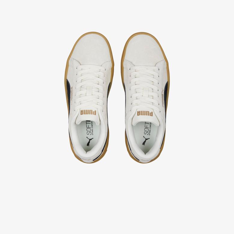 Puma Smash Platform V3 Sd Kadın Krem Sneaker