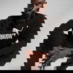 Puma Ess No 1 Logo Crew Erkek Siyah Sweatshirt
