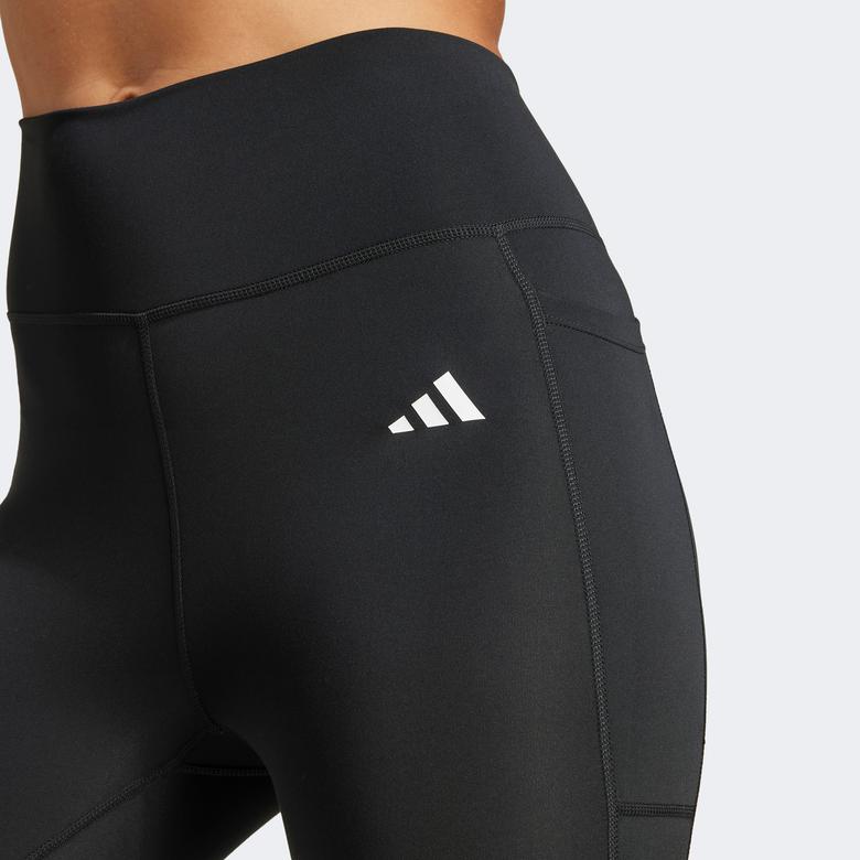 adidas Optime Essentials Stash 3/4 Kadın Siyah Antrenman Taytı