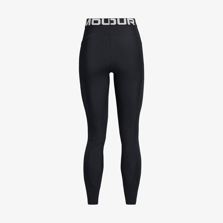 Under Armour Heat Gear Rib Kadın Siyah Antrenman Tayt