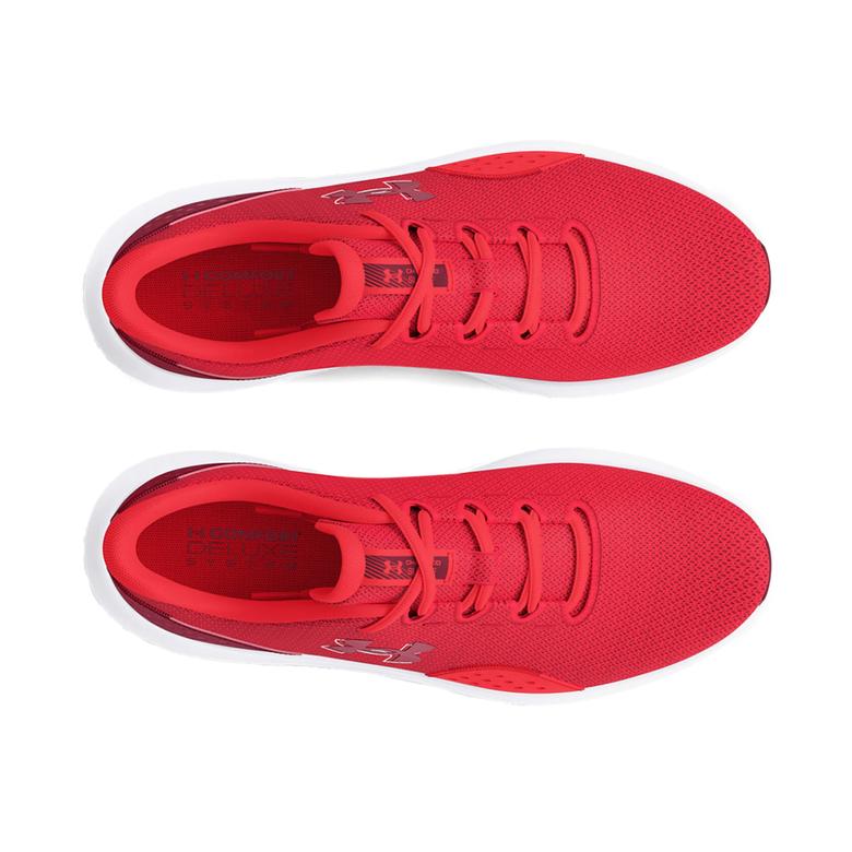 Under Armour Charged Surge 4 Erkek Kırmızı Koşu Ayakkabısı
