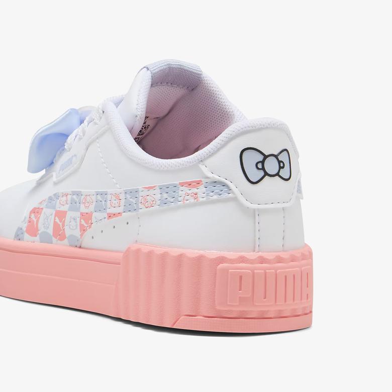 Puma Carina 3 0 Hk&Fr Ps Çocuk Beyaz Sneaker